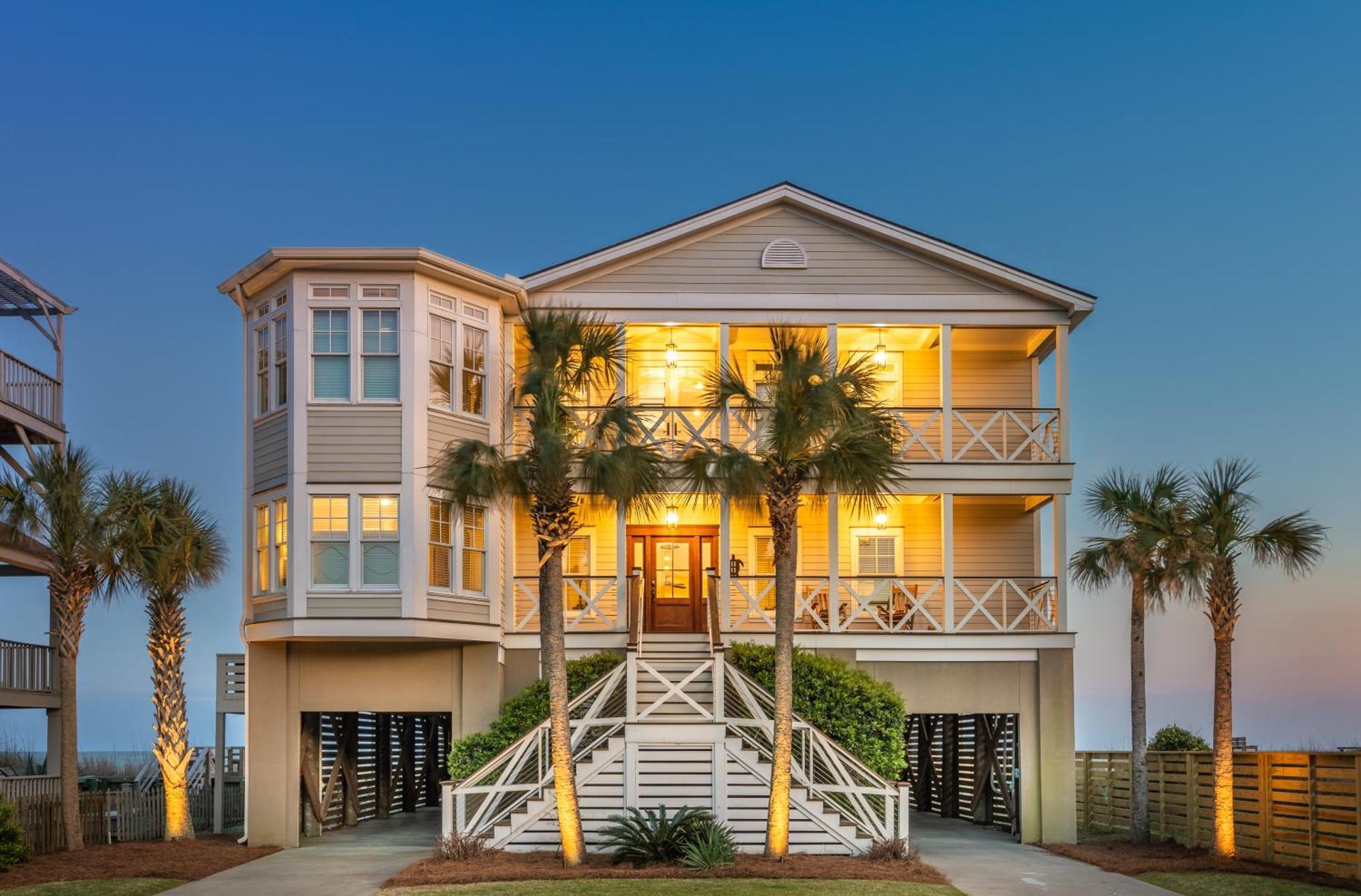 The Loggerhead Villa Folly Beach Bagian luar foto